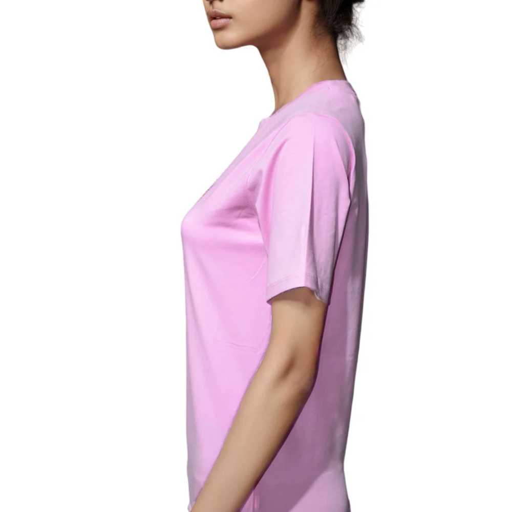 DKNY Pink Premium Quality Women T-shirt-thumb-2