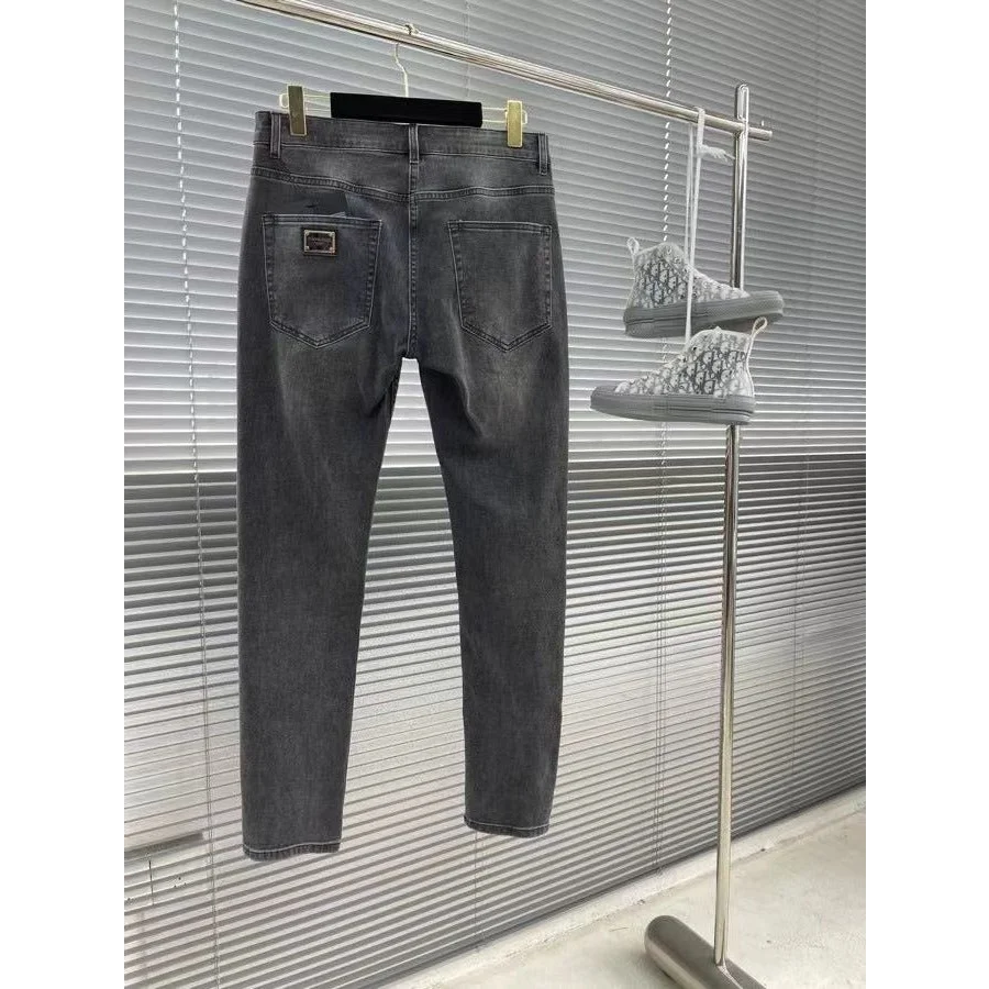 Dolce & Gabbana Grey Premium Quality Jeans-1