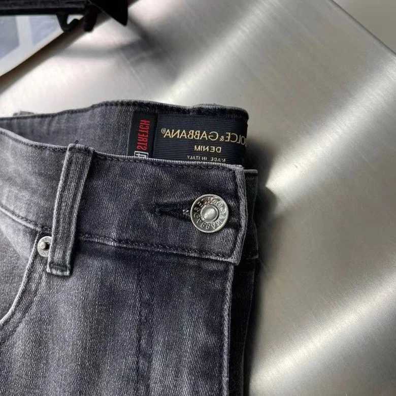 Dolce & Gabbana Grey Premium Quality Jeans-3