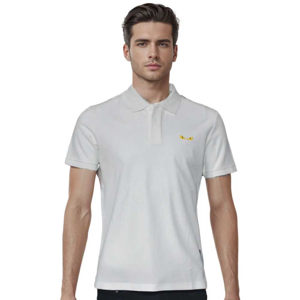 Fendi White Premium Quality T-shirt