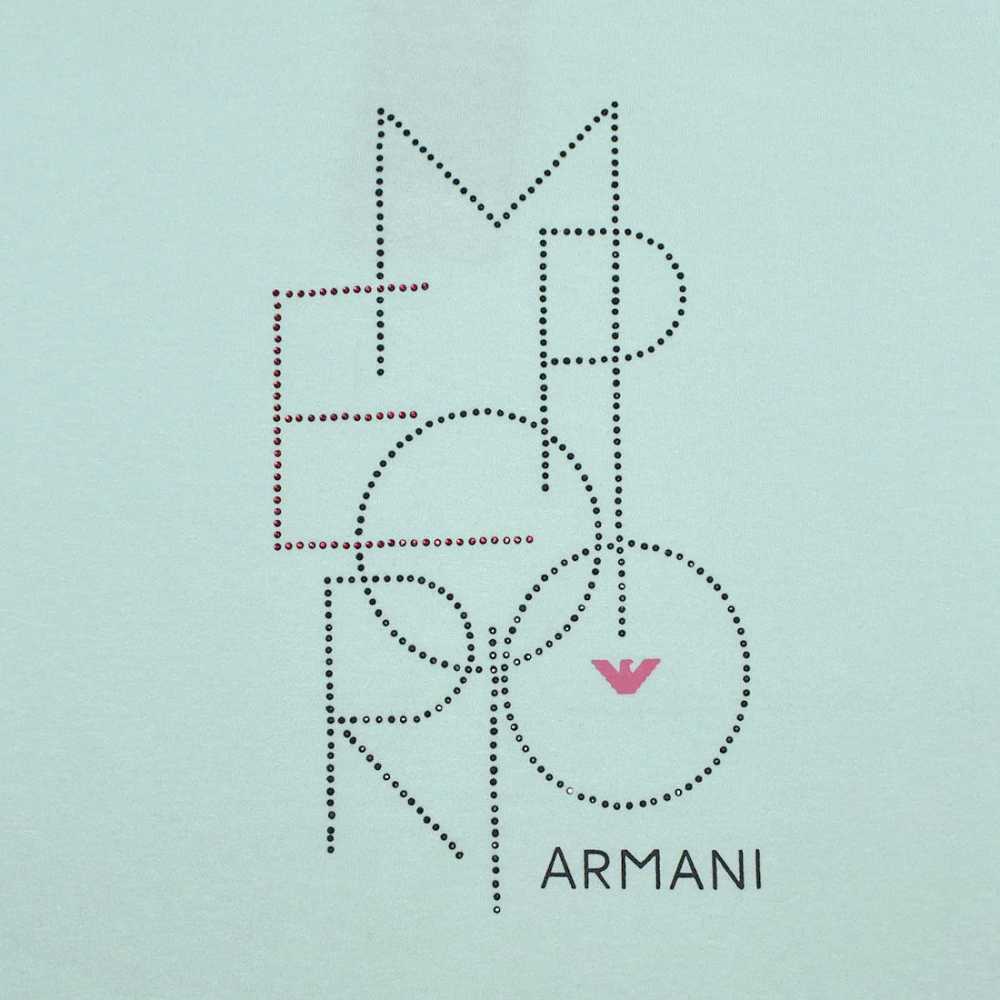Emporio Armani Green Premium Quality Women T-shirt-thumb-3