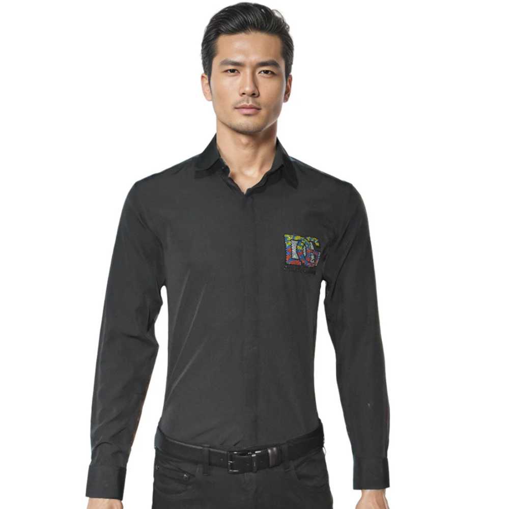 Dolce & Gabbana Black Premium Quality Designer Shirt