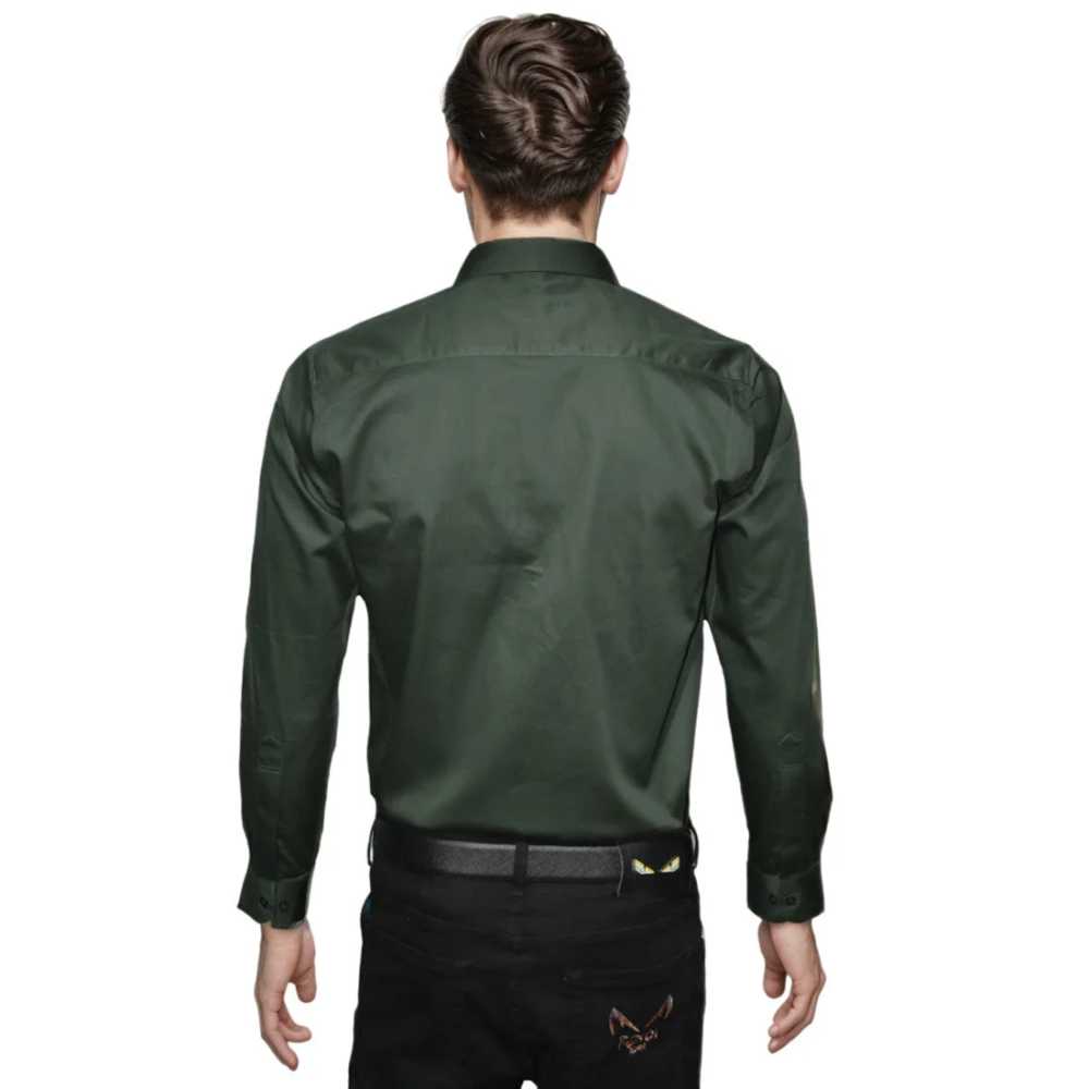 Dolce & Gabbana Green Premium Quality Full Sleeve Shirt-1