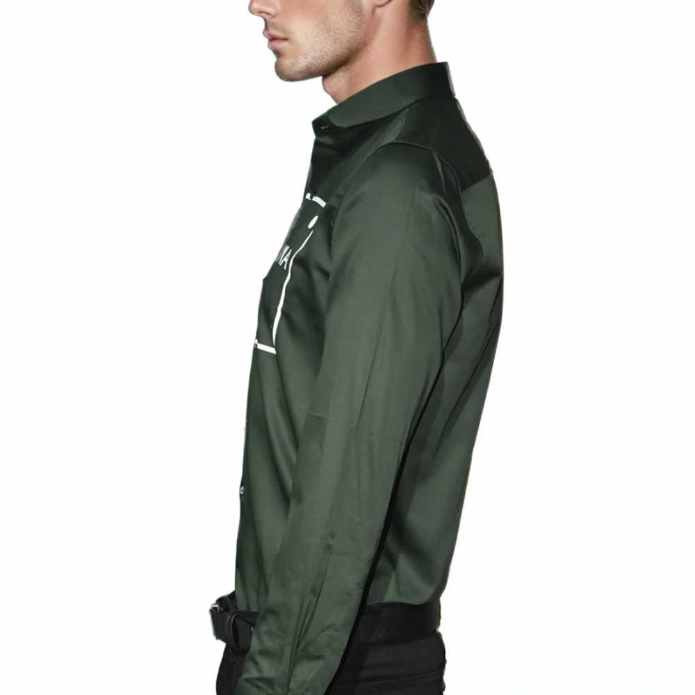 Dolce & Gabbana Green Premium Quality Full Sleeve Shirt-3