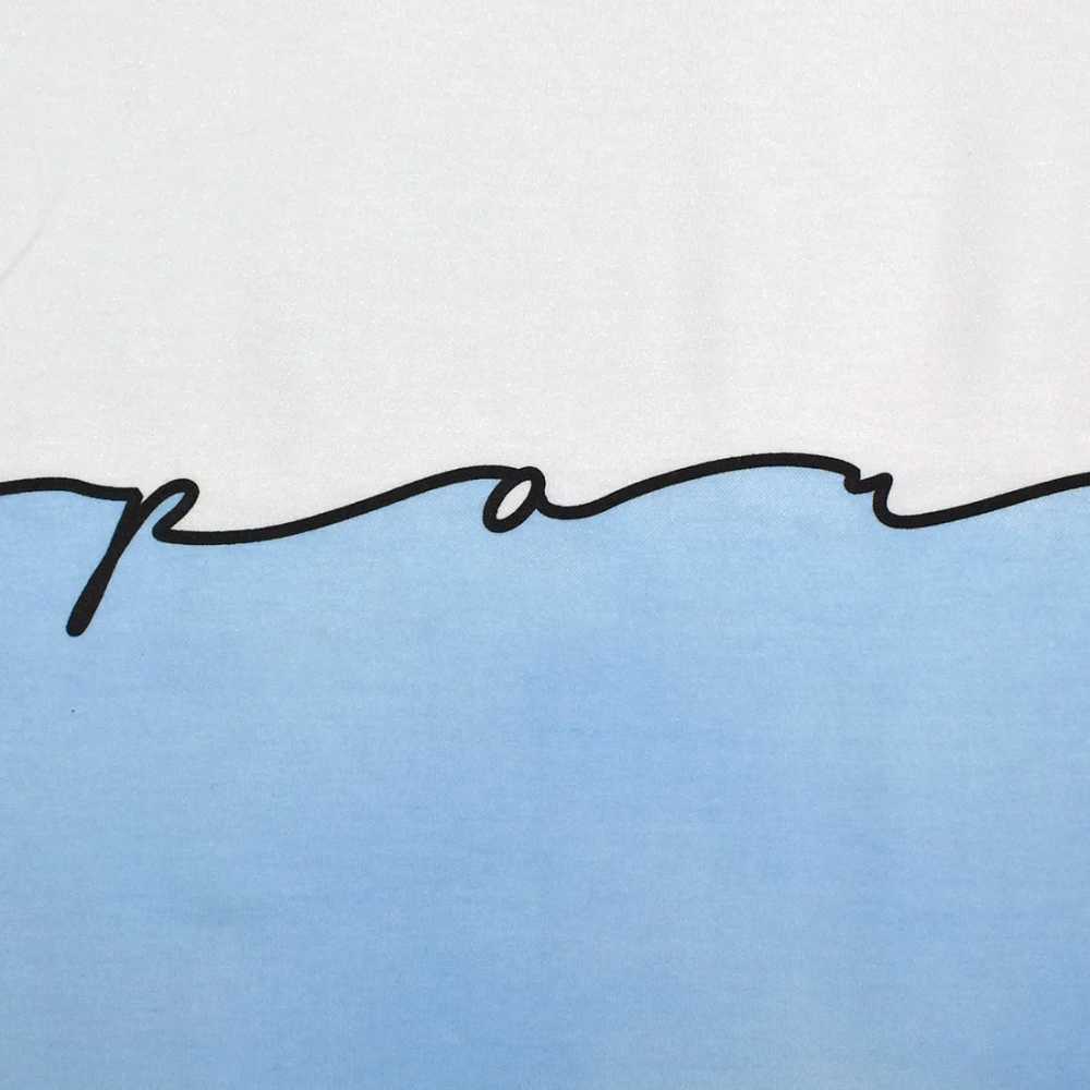 Emporio Armani White & Blue Premium Quality Women T-shirt-3