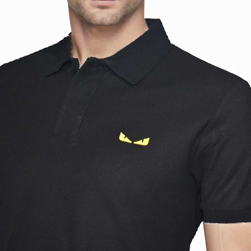 Fendi Black Premium Quality T-shirt-thumb-2