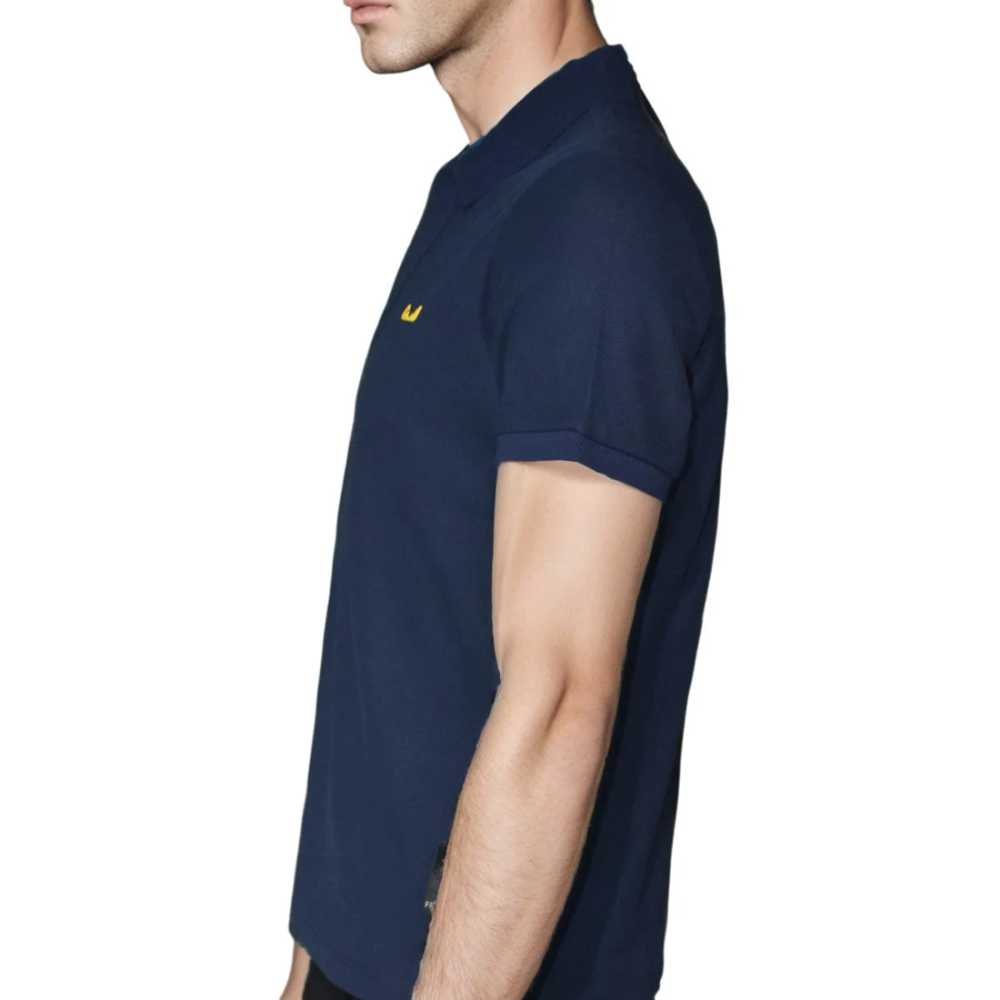 Fendi Navy Blue Premium Quality T-shirt-thumb-3