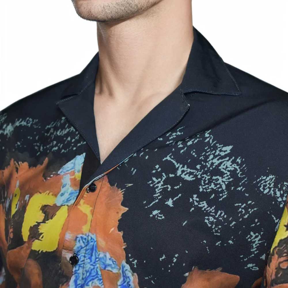 Fendi Tarboro Printed Premium Quality Half Sleeve Shirt-2