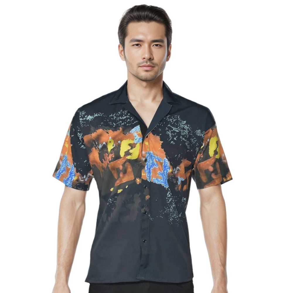 Fendi Tarboro Printed Premium Quality Half Sleeve Shirt