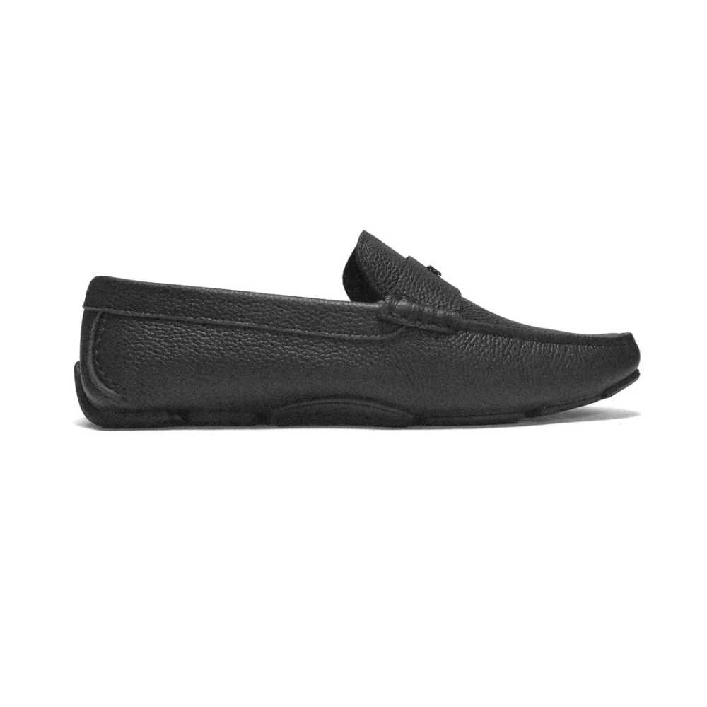 Ferragamo Black Premium Quality Loafers-2