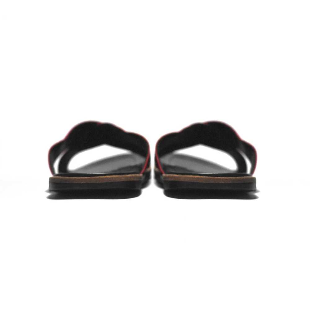 Fendi Red Premium Quality Men's Flip-Flops-thumb-5