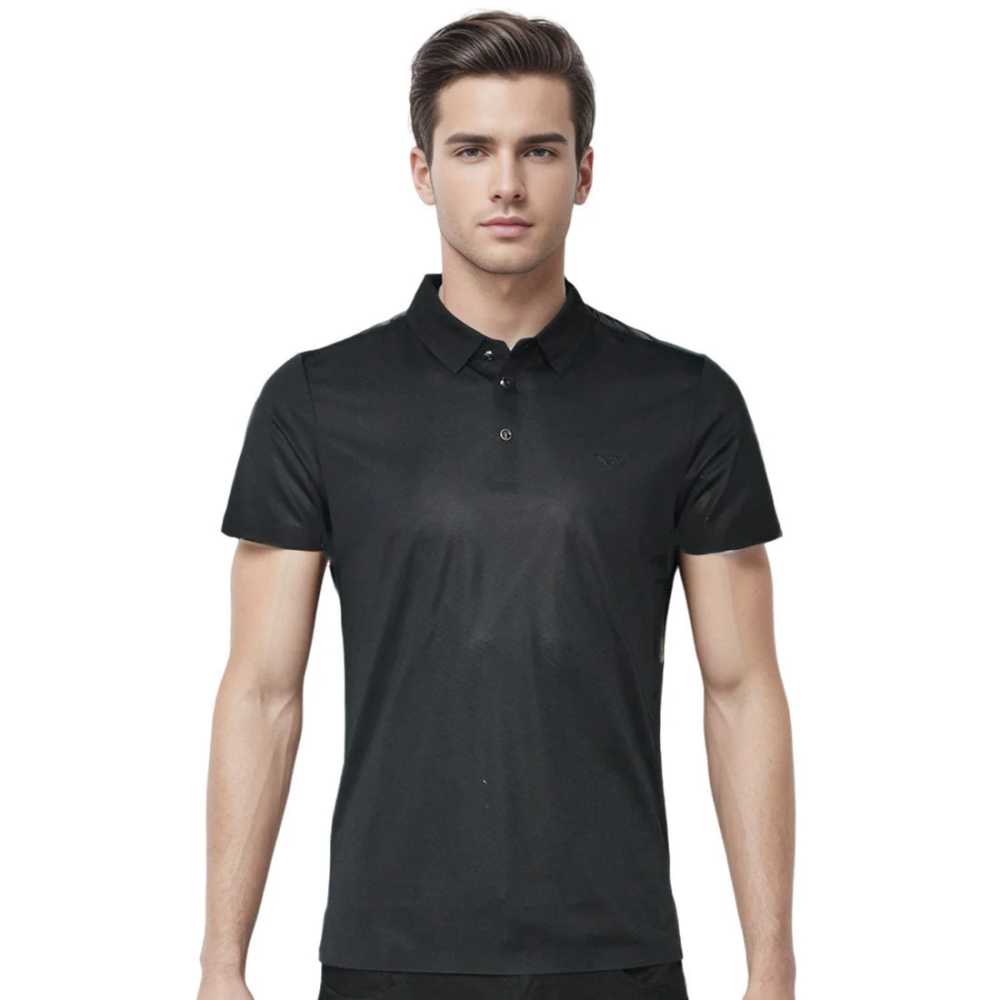 Prada Black Premium Regular Fit Polo T-shirt