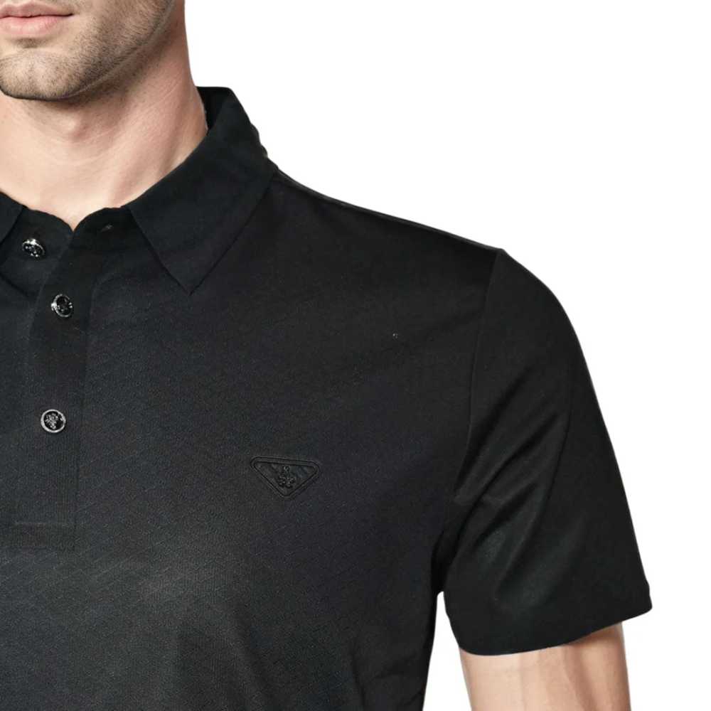 Prada Black Premium Regular Fit Polo T-shirt-4