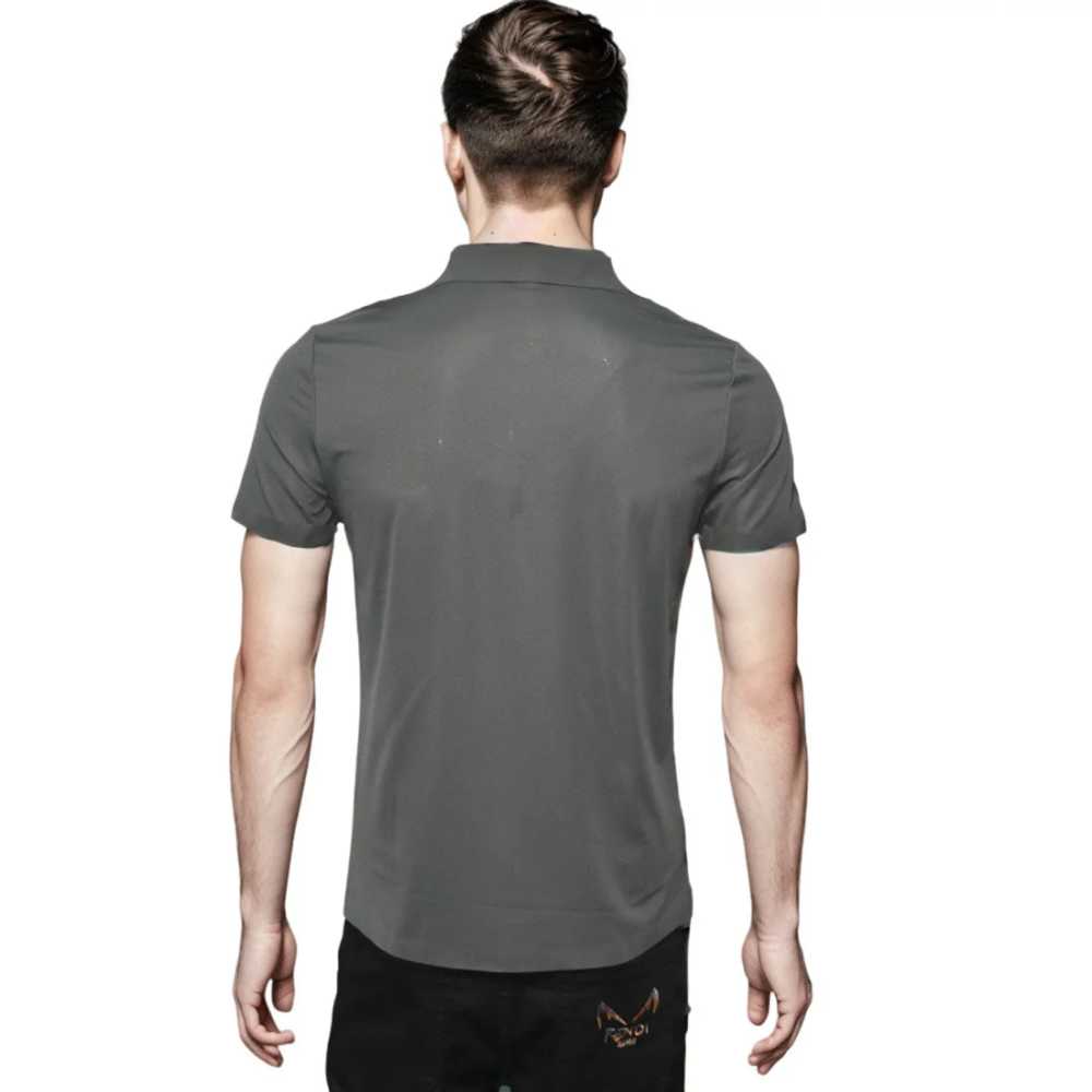 Prada Dark Green Premium Regular Fit Polo T-shirt-1