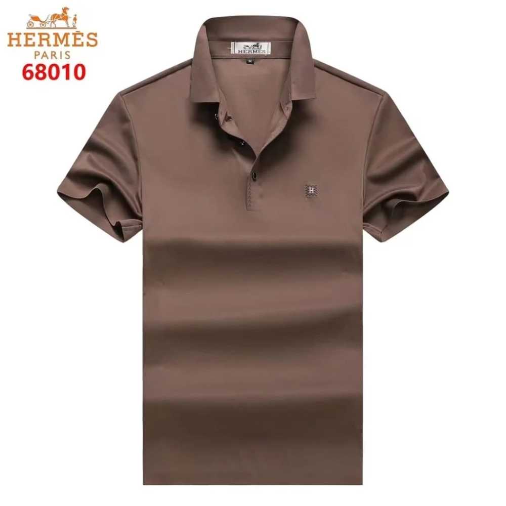 Hermes Brown Premium Quality Tees-0