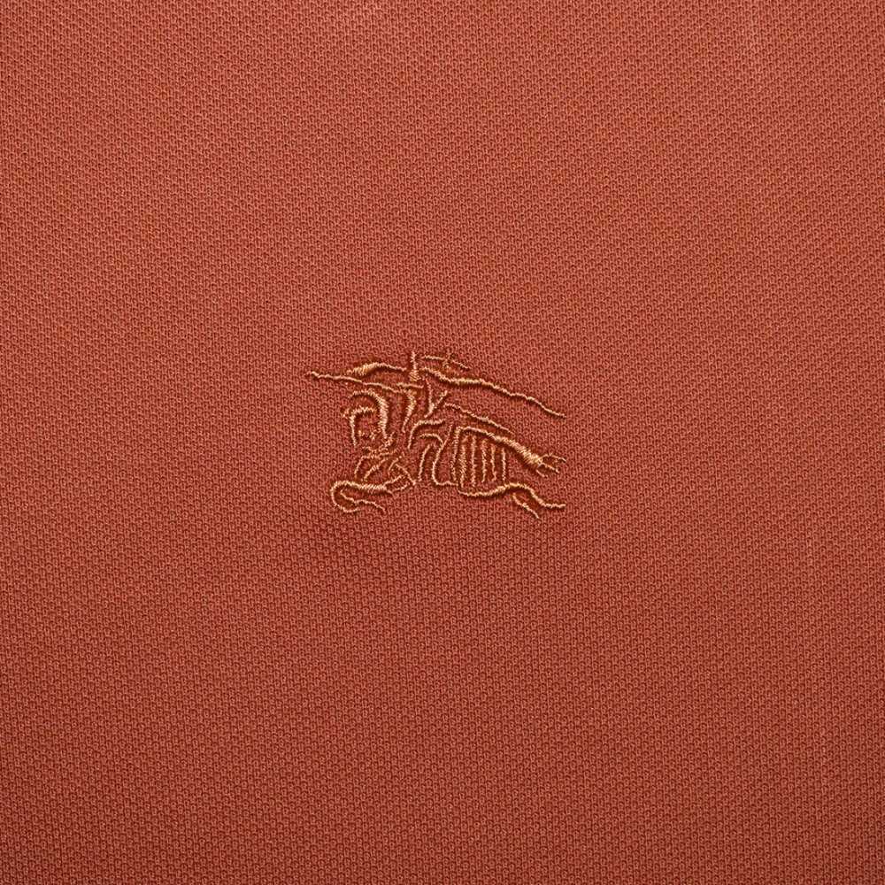 Burberry Orange Premium Quality Half Sleeve T-shirt-thumb-2