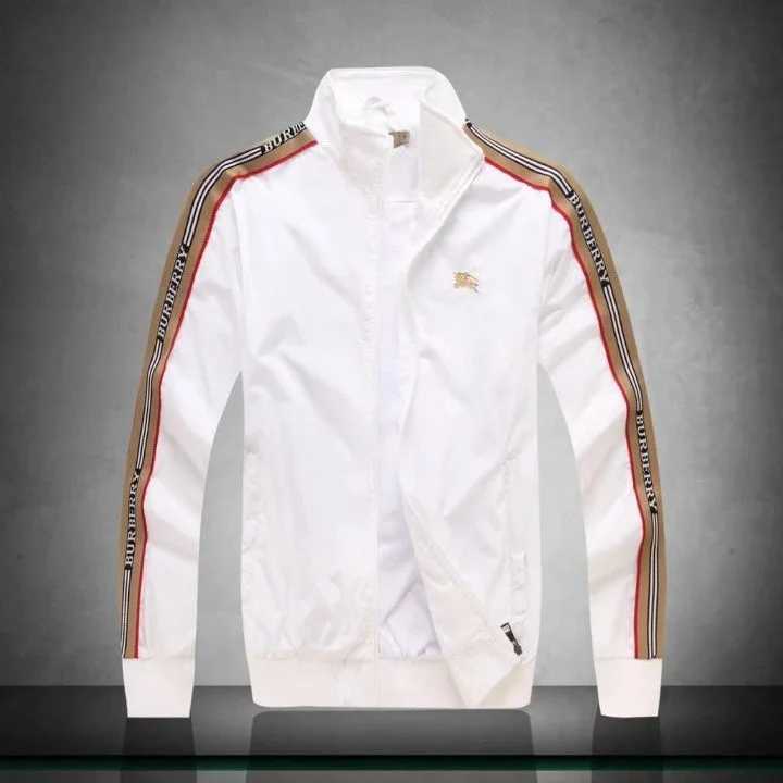 Burberry White Premium Quality Jacket-0