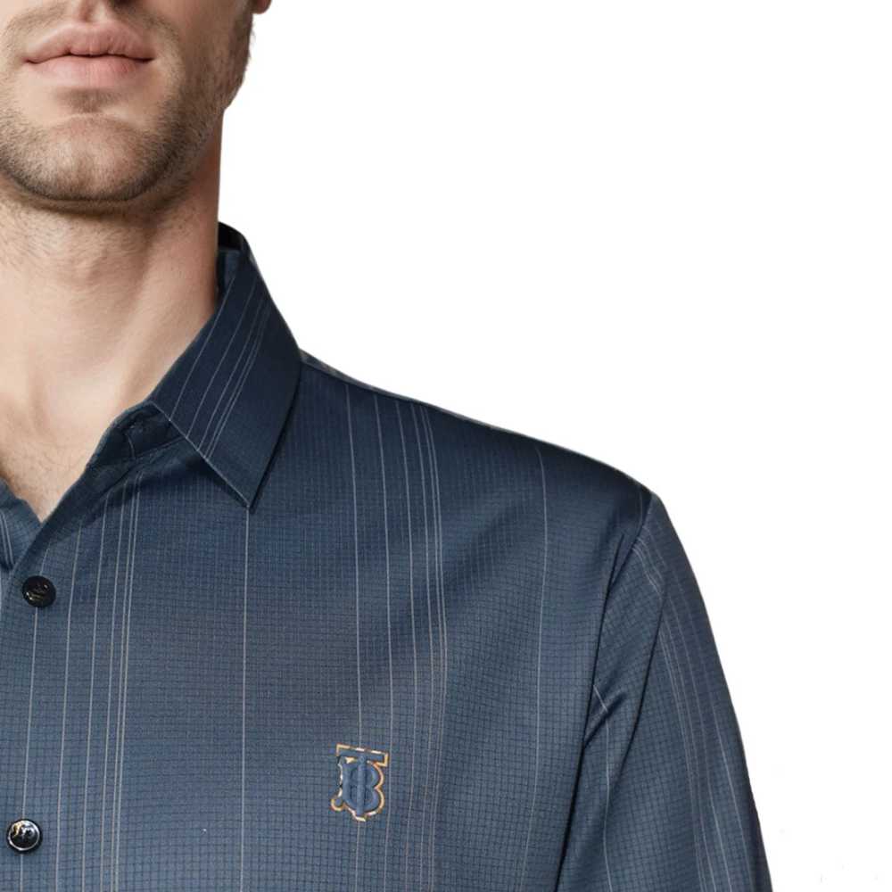 Burberry Blue Premium Quality Shirt-thumb-5