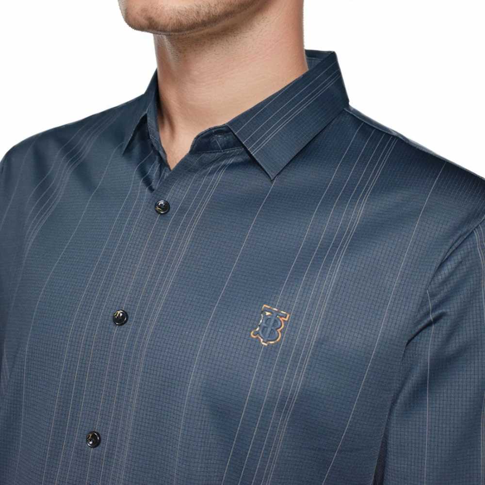 Burberry Blue Premium Quality Shirt-thumb-2