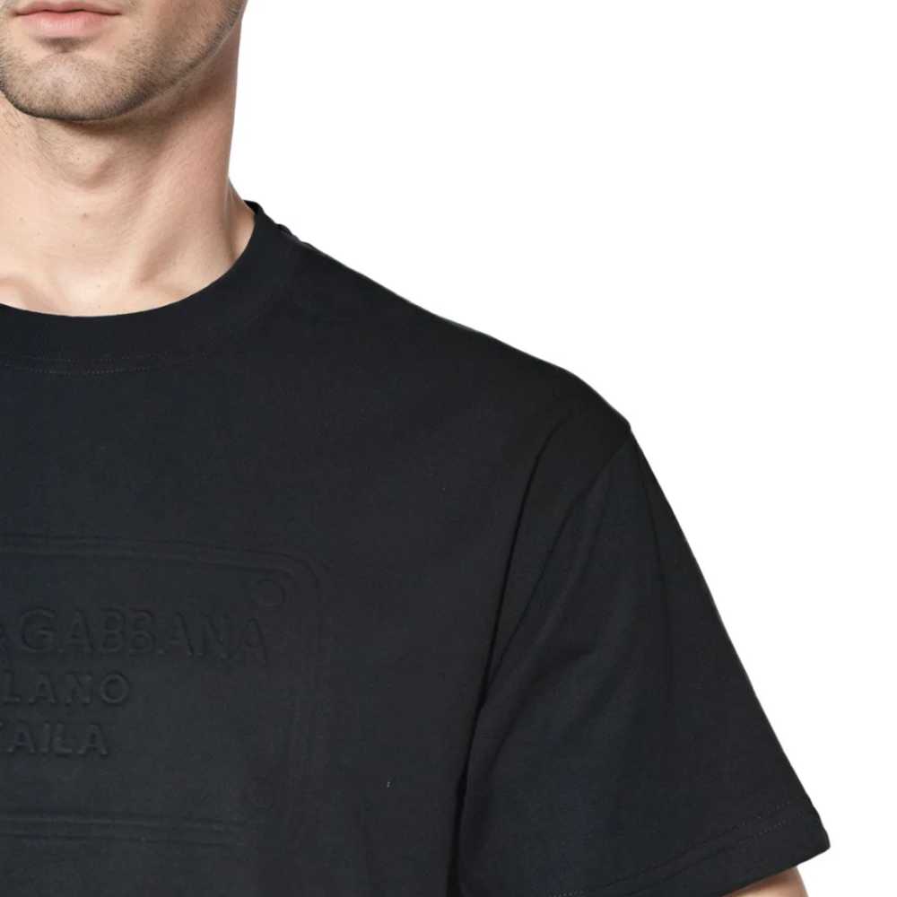 Dolce & Gabbana Black Premium Quality T-shirt-4