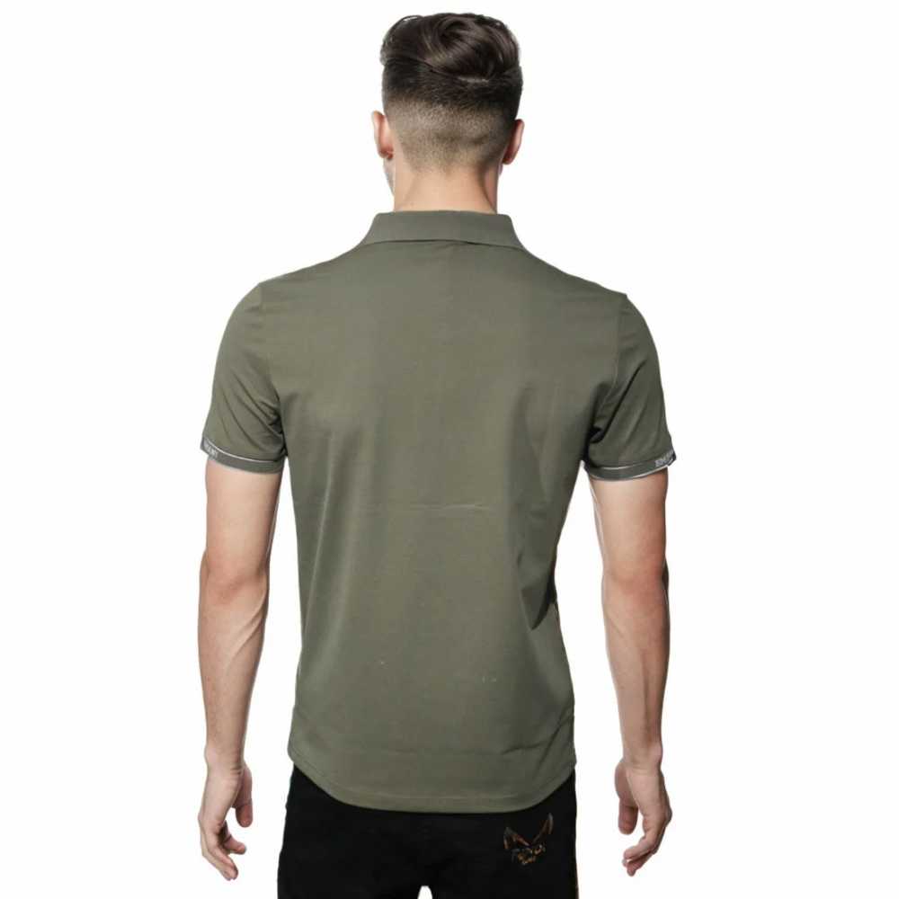 Emporio Armani Embossed logo Green Premium T-shirt-1