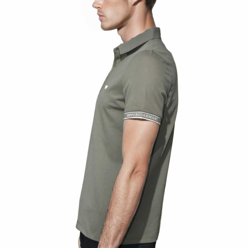 Emporio Armani Embossed logo Green Premium T-shirt-2