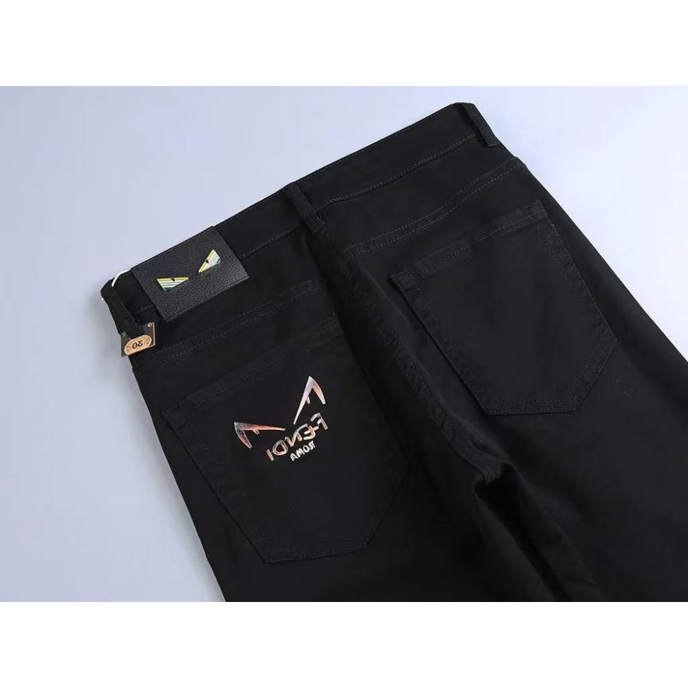 Fendi Black Premium Quality Jeans-2