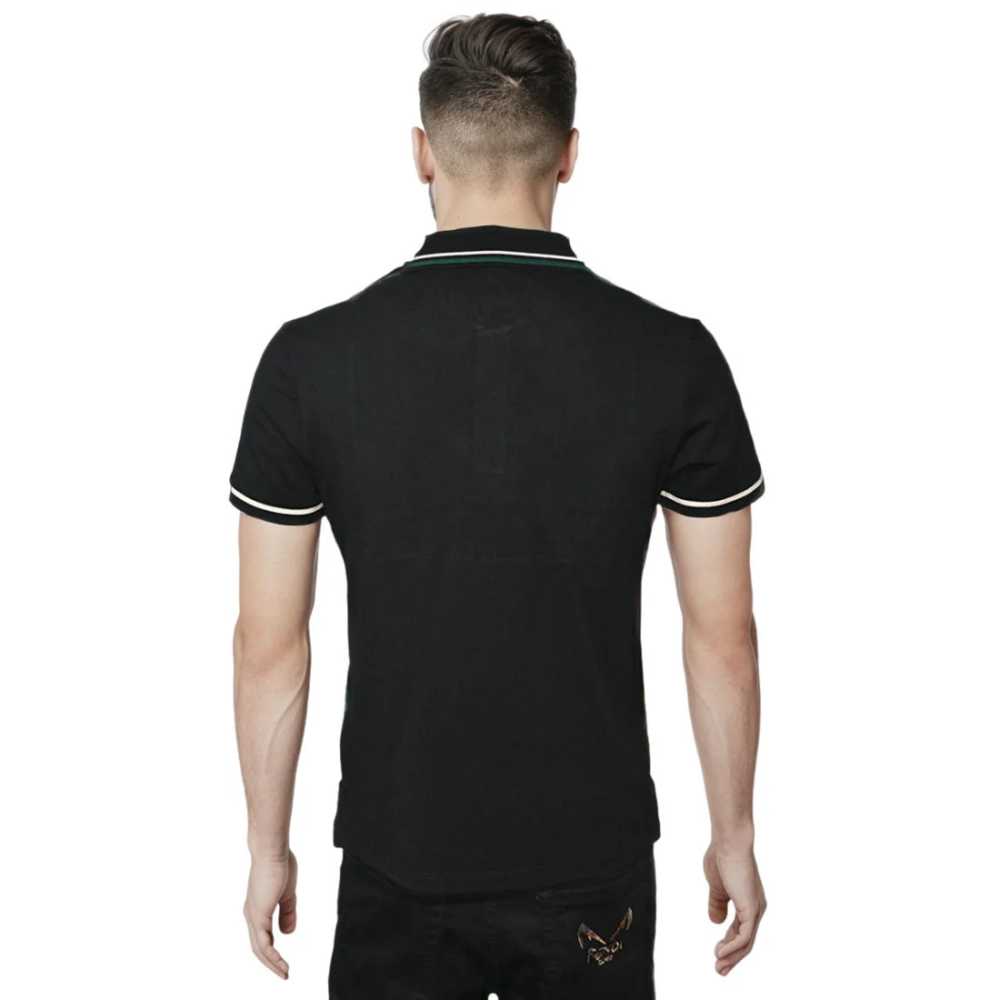 Gucci Embroidery Logo Black Premium T-shirt-1