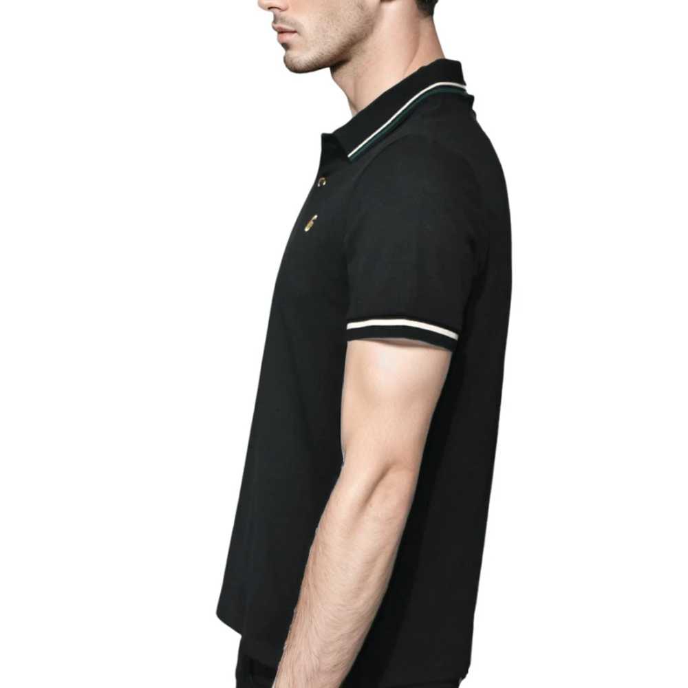 Gucci Embroidery Logo Black Premium T-shirt-3