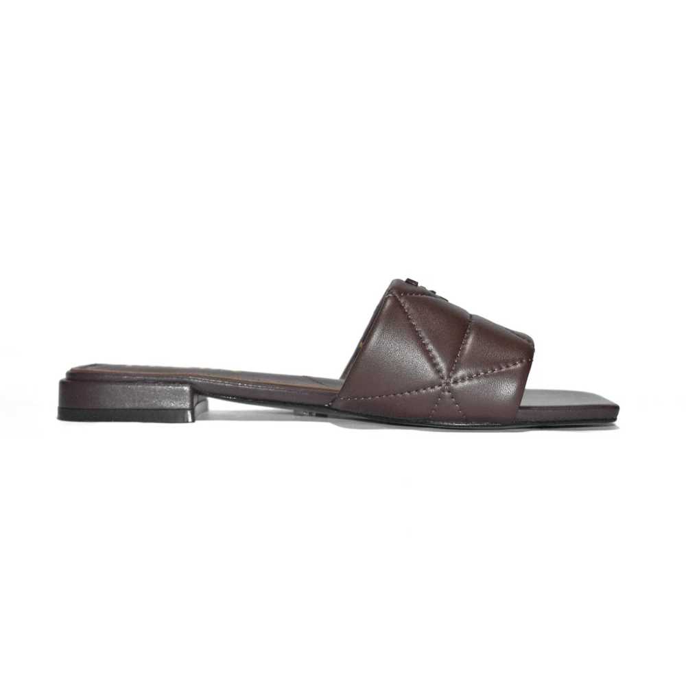 Prada Brown Premium Quality Women's Flat Sandals-2