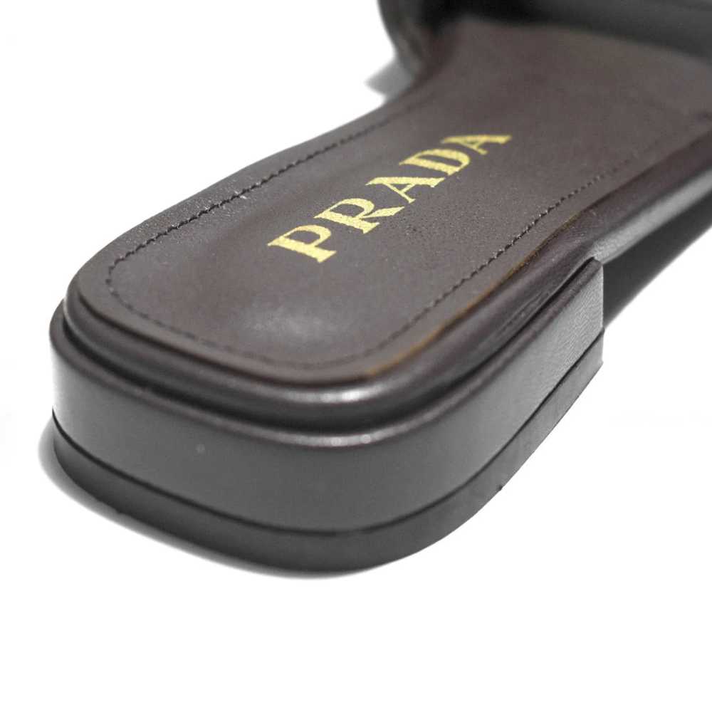 Prada Brown Premium Quality Women's Flat Sandals-4