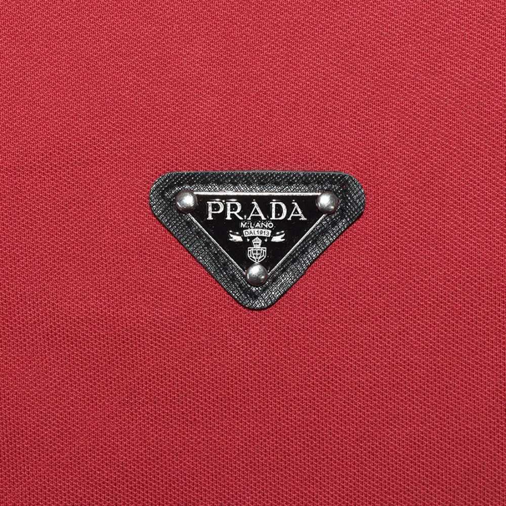 Prada Re-Nylon Logo Red Premium Dress-4