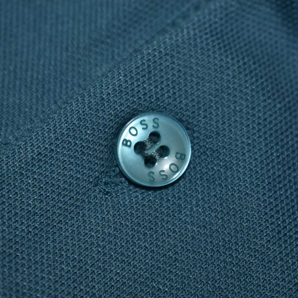 Boss Blue Premium Quality Short Sleeve Polo T-shirt-thumb-5