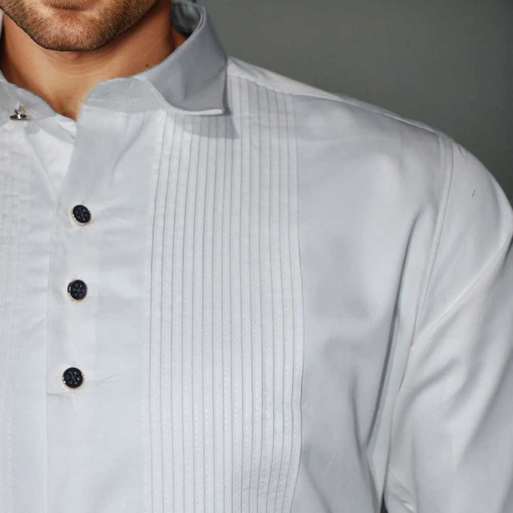 Armani Exchange White Premium Quality Shirt-thumb-4