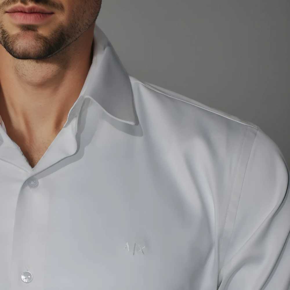 Armani Exchange White Premium Quality Shirt-5
