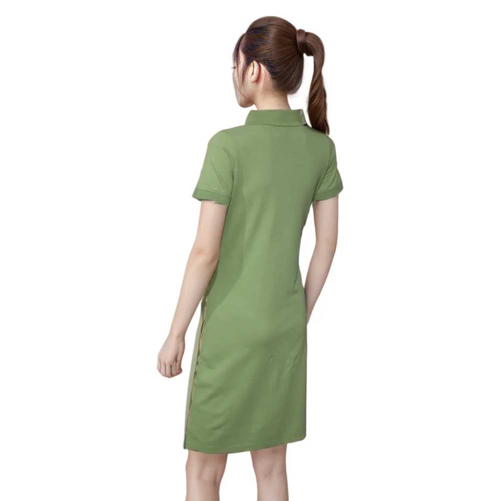 Burberry Green Premium Quality Dress-2