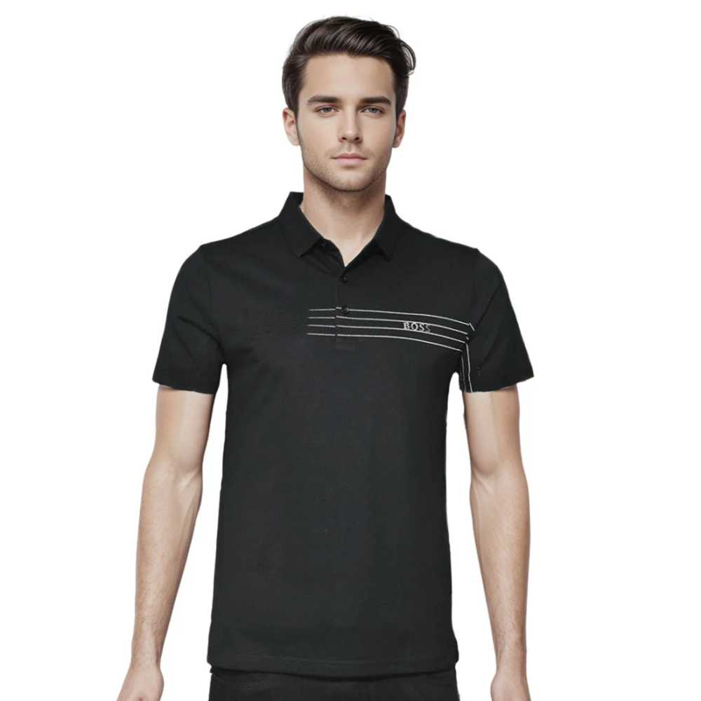 Boss Black Premium Quality Half Sleeve Polo T-shirt