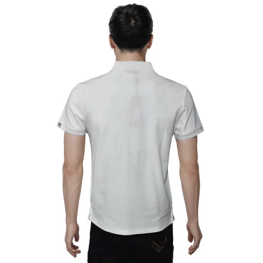 Dior Bee Embroidered White Premium Polo T-shirt-1
