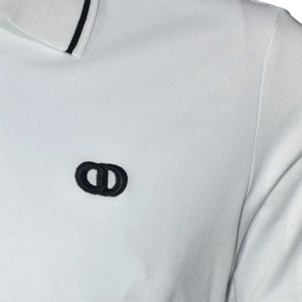 Dior Logo Print White Premium Quality T-shirt-4