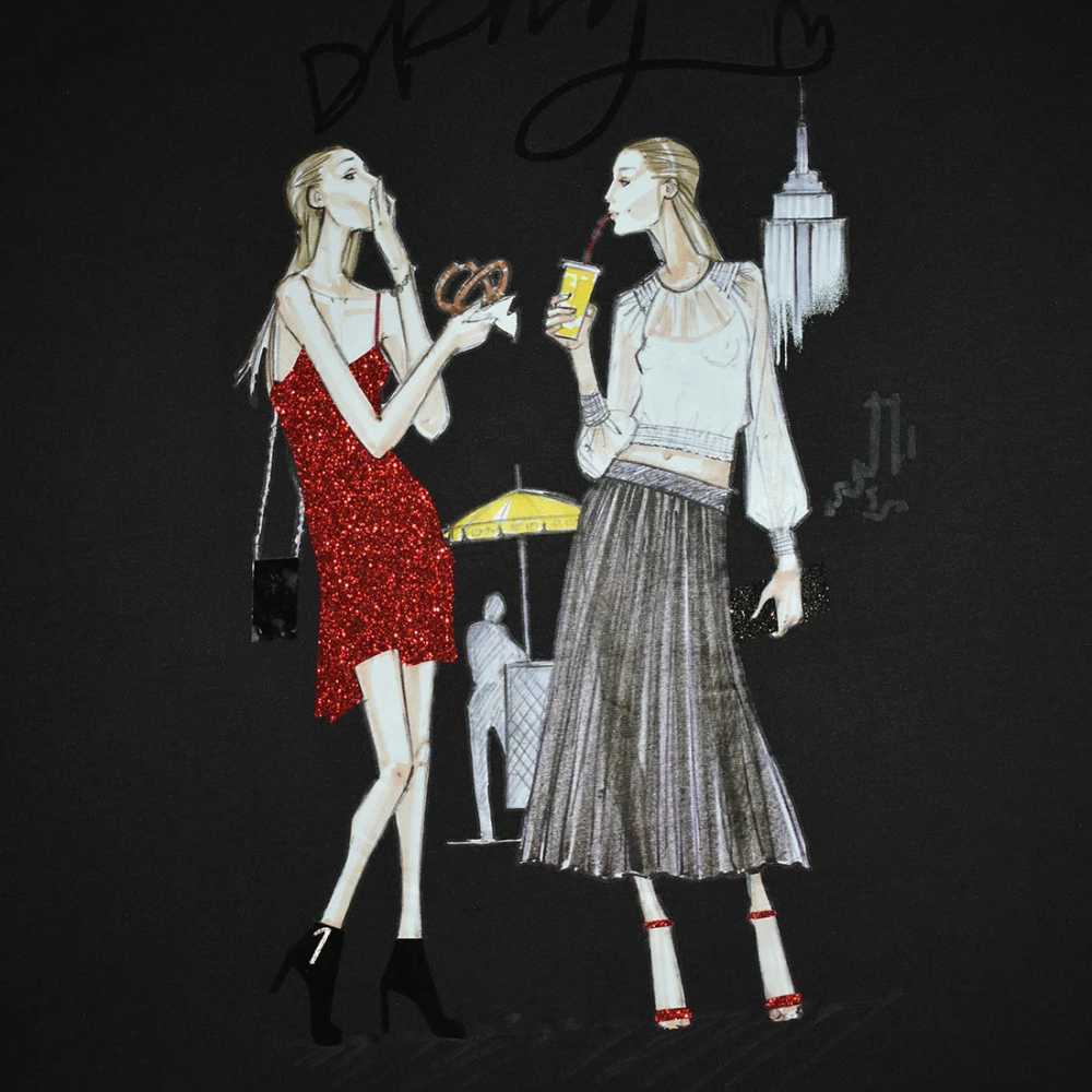 Dkny Black Premium Quality Dress-5