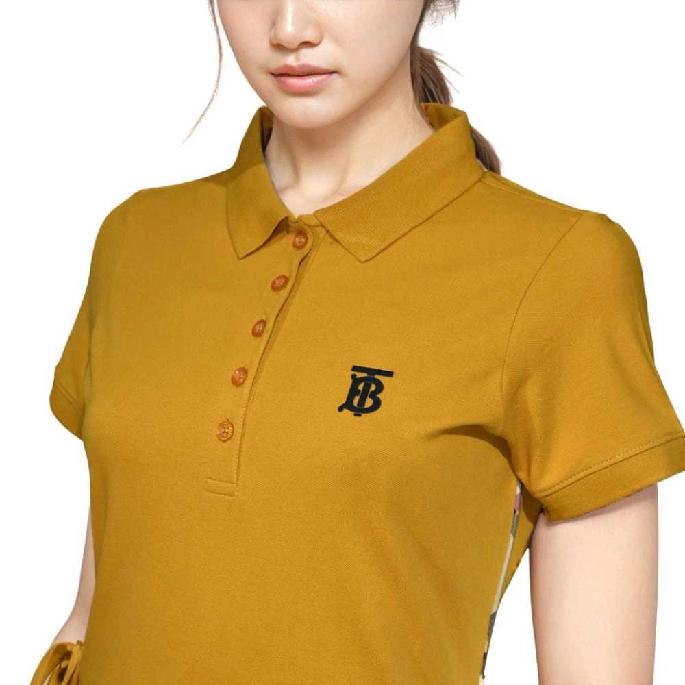 Burberry Yellow Premium Quality Dress-3