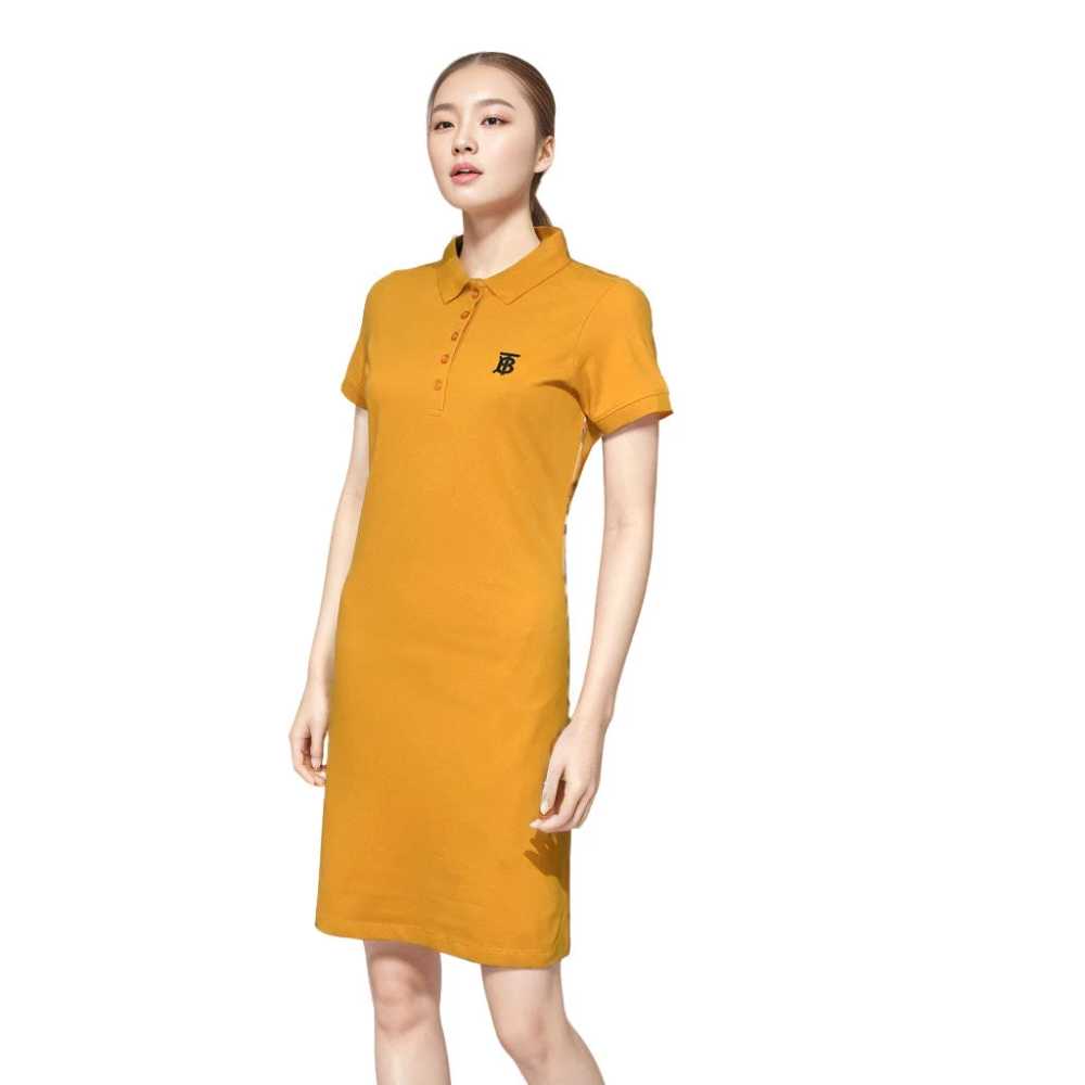 Burberry Yellow Premium Quality Dress