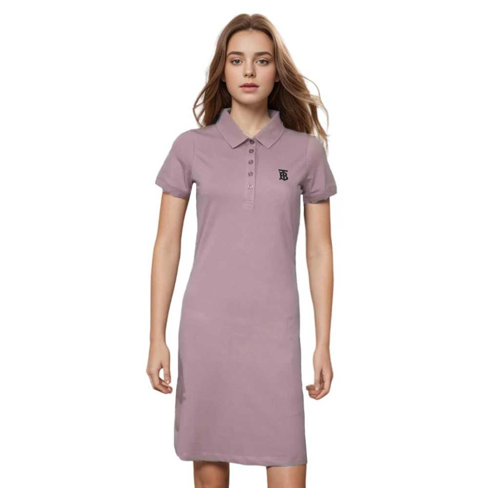 Burberry Purple Premium Quality Dress