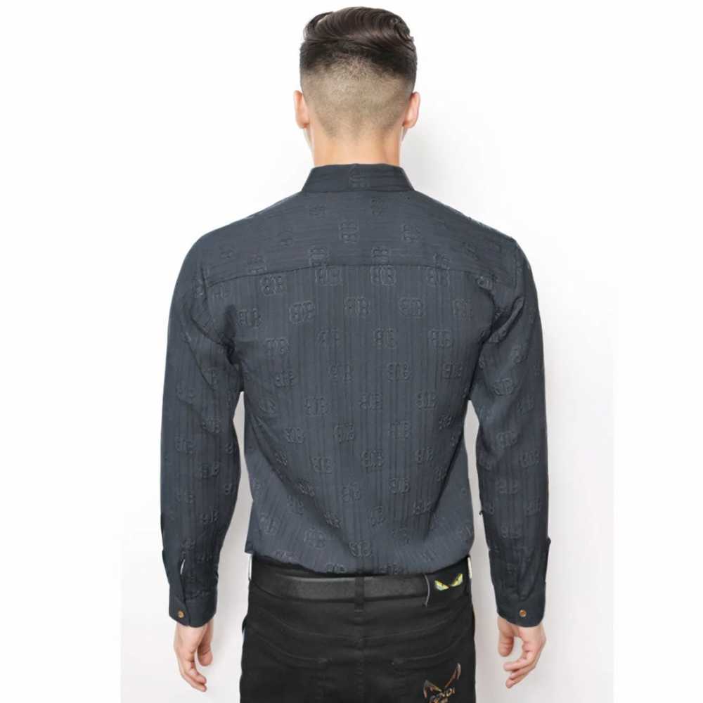 Balenciaga Blue Premium Quality Designer Shirt-1