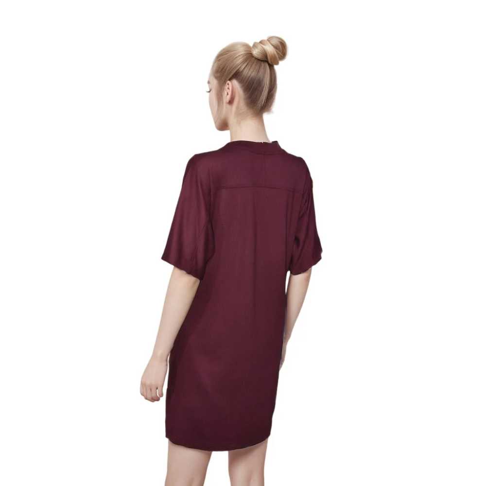 DKNY Purple Premium Quality Dress-thumb-2