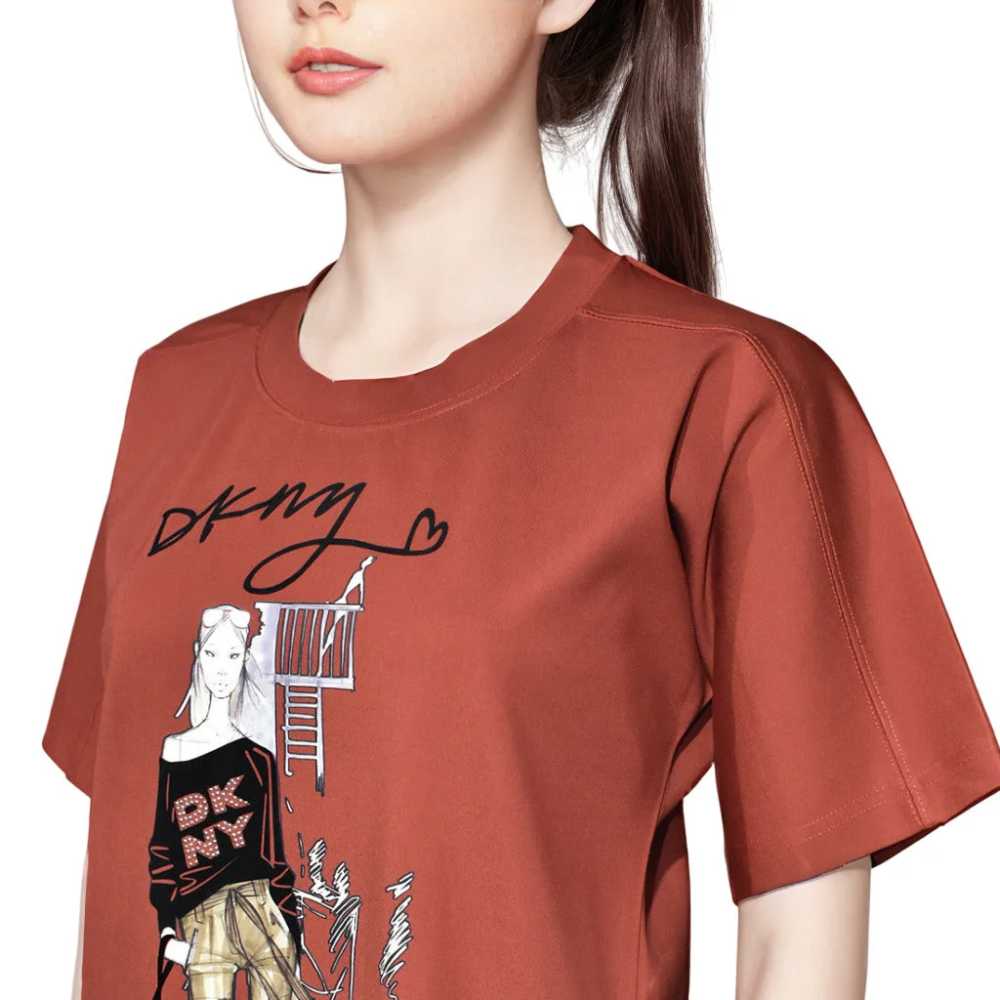 DKNY Wine Premium Quality Dress-3