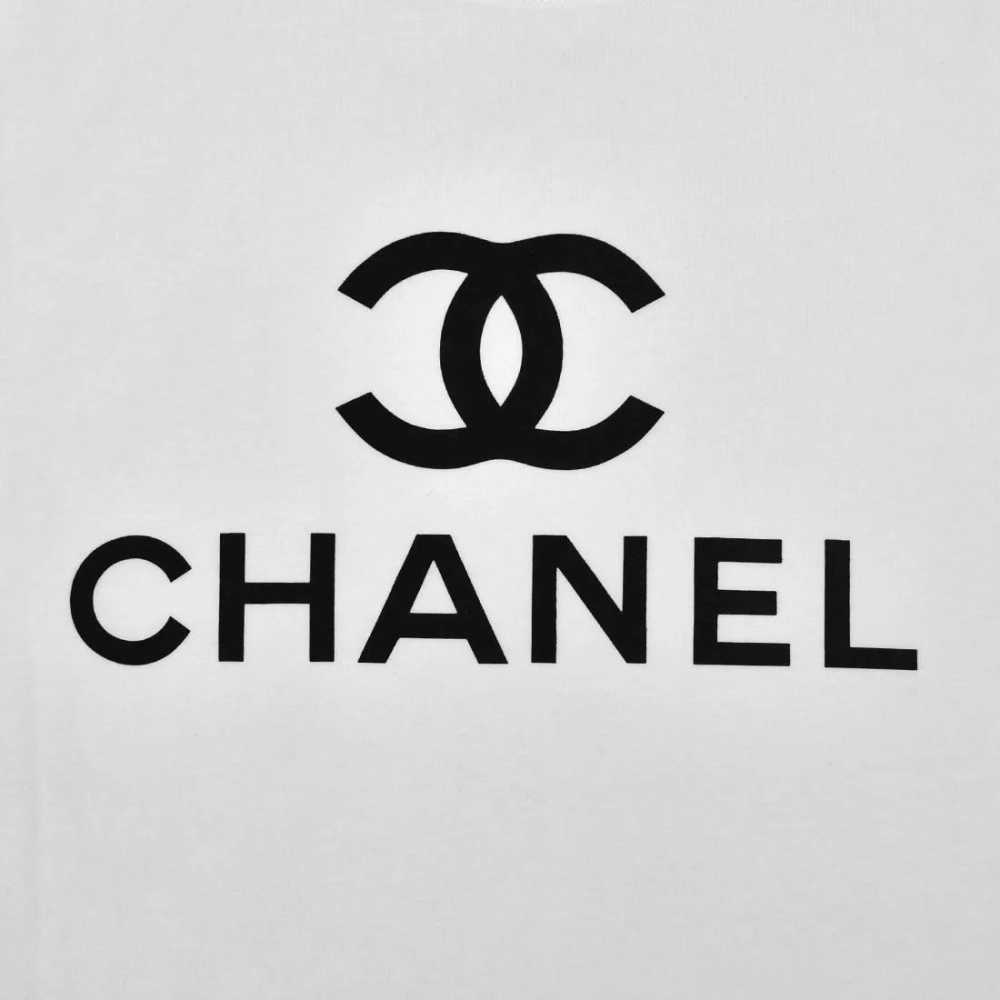 Chanel White Premium Quality Women T-shirt-3