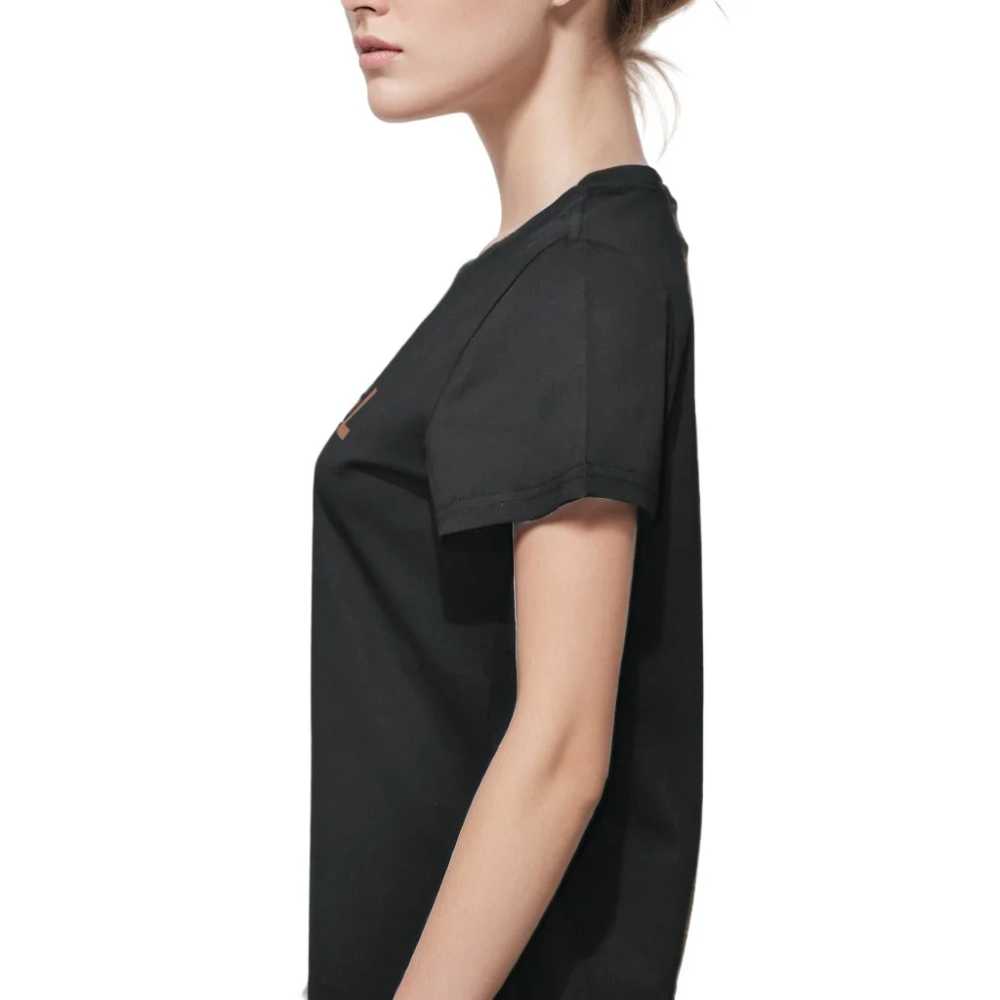 Chanel Black Premium Quality Women T-shirt-2