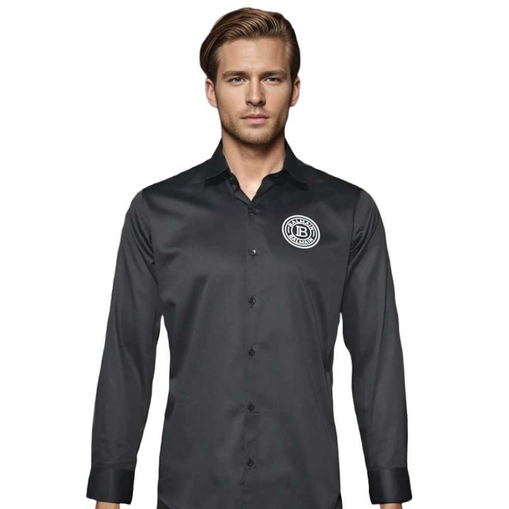 Balmain Paris Black Premium Quality Shirt-5