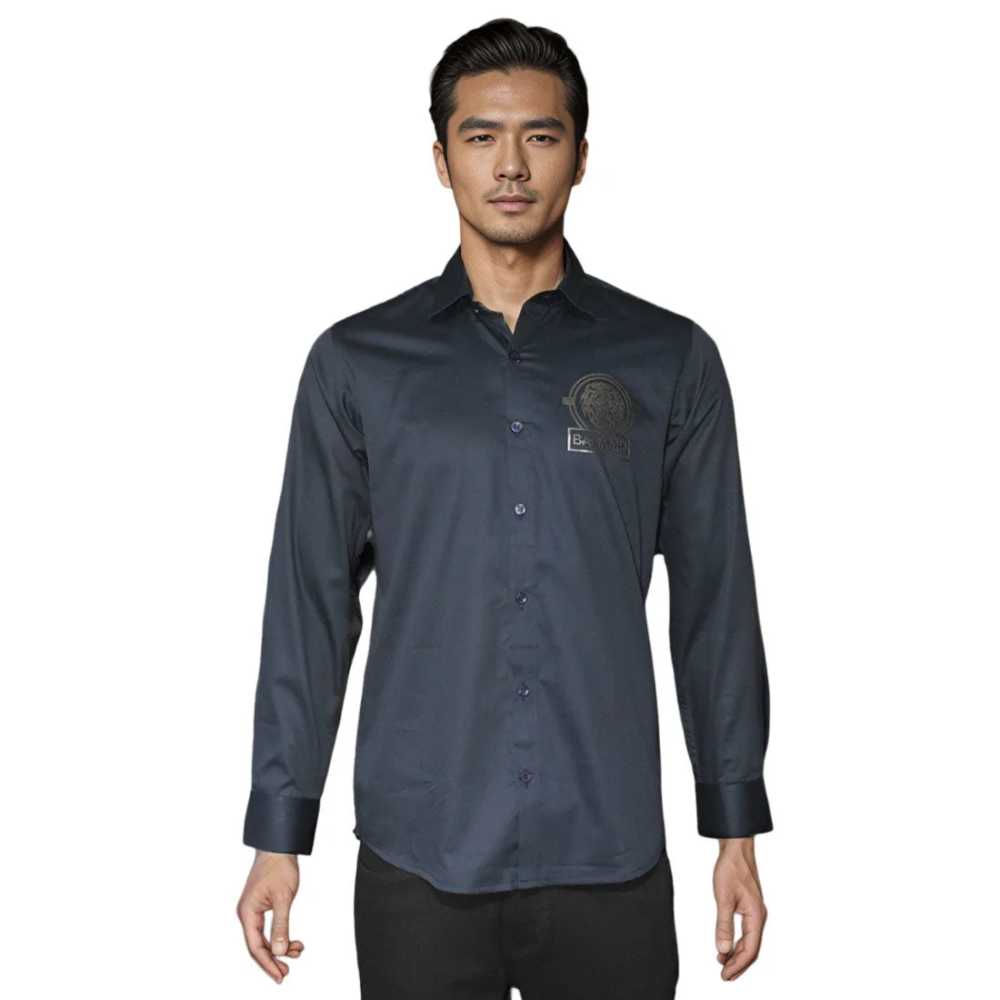 Balmain Paris Navy Blue Premium Quality Shirt-5